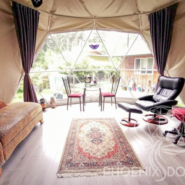 4-Season DELUXE Glamping Package Dome - 16'/5m - Phoenix Domes - Dome | Patioza