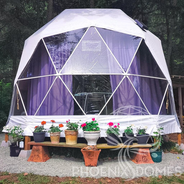 4-Season DELUXE Glamping Package Dome - 16'/5m - Phoenix Domes - Dome | Patioza
