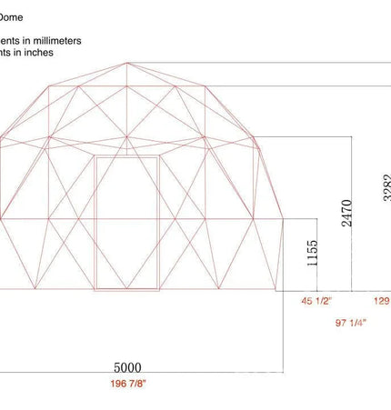 4-Season DELUXE Glamping Package Dome - 16'/5m - Phoenix Domes
