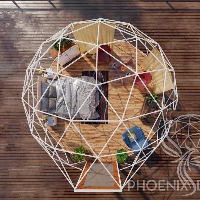 4-Season DELUXE Glamping Package Dome - 16'/5m - Phoenix Domes - Dome | Patioza