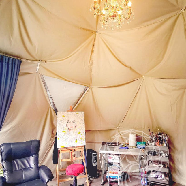 4-Season DELUXE Glamping Package Dome - 16'/5m - Phoenix Domes - Dome | Patioza
