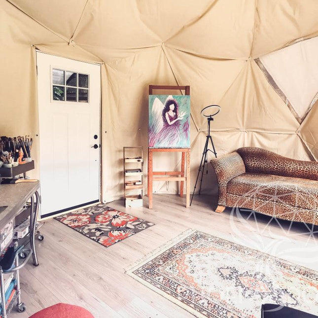 4-Season DELUXE Glamping Package Dome - 16'/5m - Phoenix Domes - Dome | Patioza