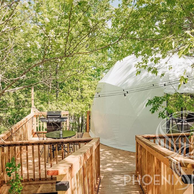 4-Season DELUXE Glamping Package Dome - 16'/5m - Phoenix Domes - Dome | Patioza