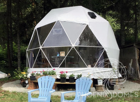 4-Season DELUXE Glamping Package Dome - 16'/5m - Phoenix Domes - Dome | Patioza