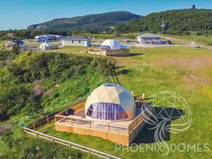 4-Season DELUXE Glamping Package Dome - 16'/5m - Phoenix Domes - Dome | Patioza
