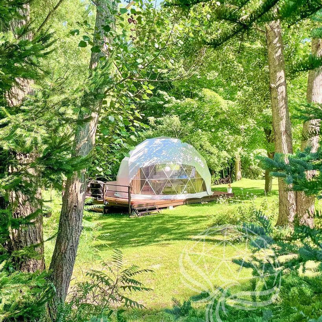 4-Season DELUXE Glamping Package Dome - 20'/6m - Phoenix Domes - Dome | Patioza