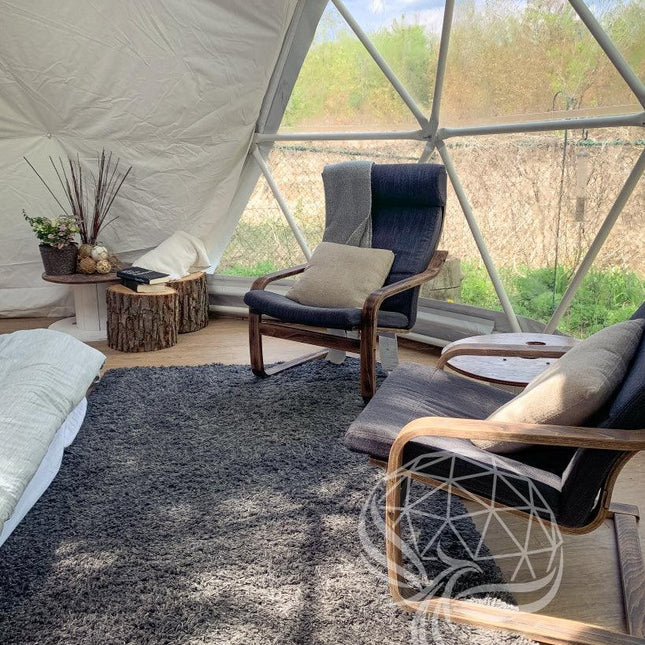 4-Season DELUXE Glamping Package Dome - 20'/6m - Phoenix Domes - Dome | Patioza
