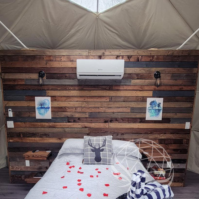 4-Season DELUXE Glamping Package Dome - 20'/6m - Phoenix Domes - Dome | Patioza