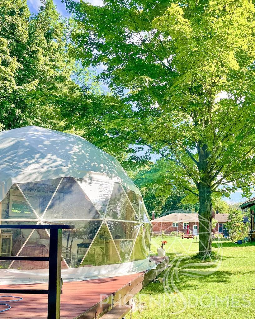 4-Season DELUXE Glamping Package Dome - 20'/6m - Phoenix Domes - Dome | Patioza