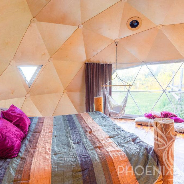 4-Season DELUXE Glamping Package Dome - 20'/6m - Phoenix Domes - Dome | Patioza