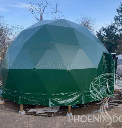 4-Season DELUXE Glamping Package Dome - 20'/6m - Phoenix Domes