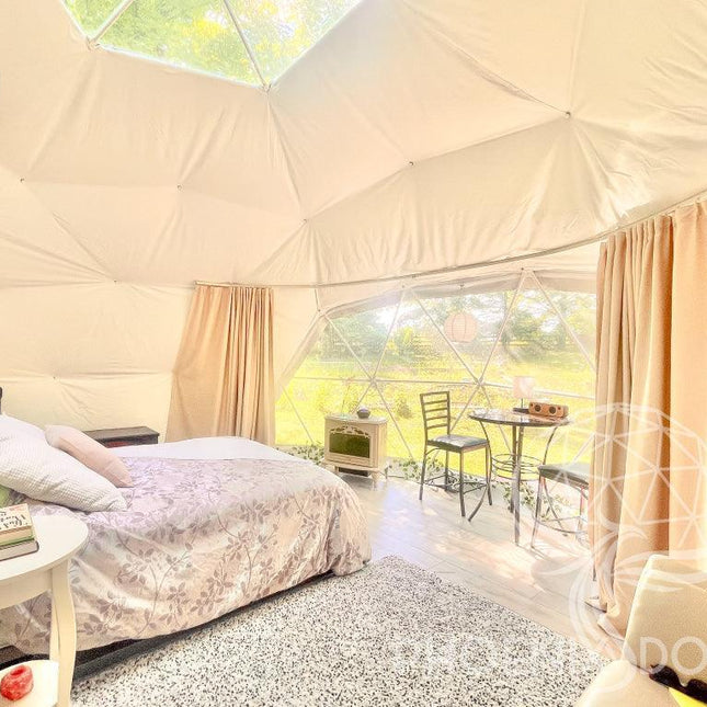 4-Season DELUXE Glamping Package Dome - 20'/6m - Phoenix Domes - Dome | Patioza