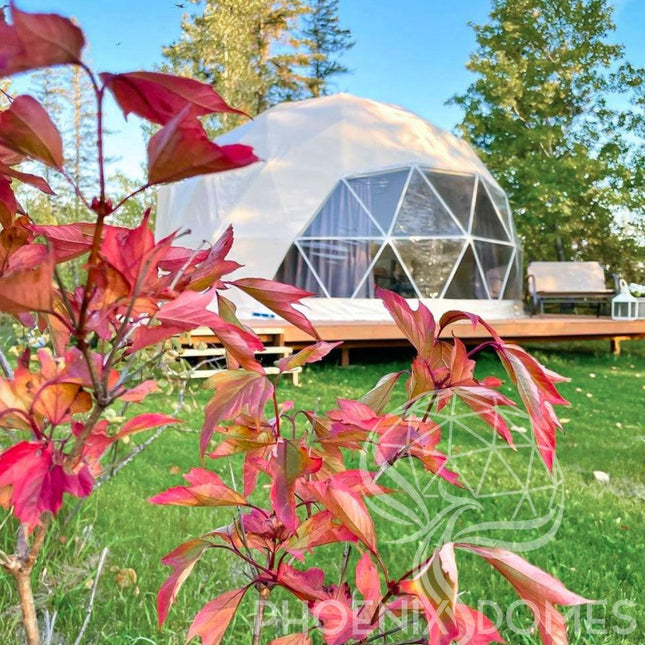 4-Season DELUXE Glamping Package Dome - 20'/6m - Phoenix Domes - Dome | Patioza