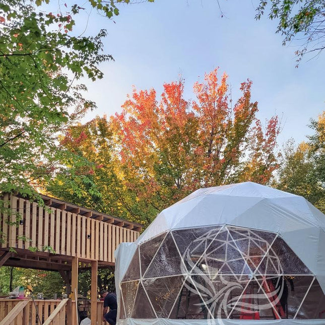 4-Season DELUXE Glamping Package Dome - 20'/6m - Phoenix Domes - Dome | Patioza