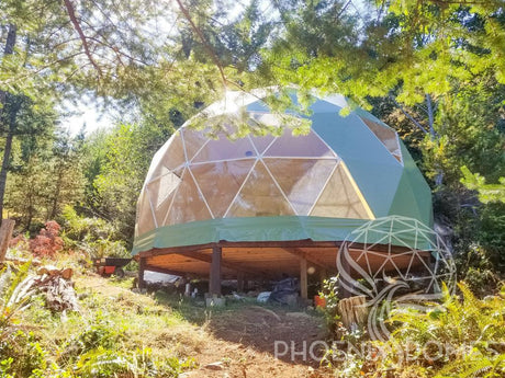 4-Season DELUXE Glamping Package Dome - 20'/6m - Phoenix Domes - Dome | Patioza