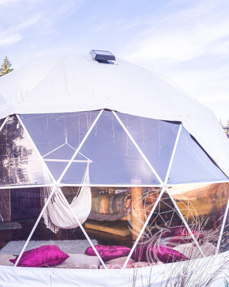 4-Season DELUXE Glamping Package Dome - 20'/6m - Phoenix Domes - Dome | Patioza