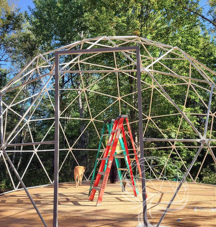 4-Season DELUXE Glamping Package Dome - 20'/6m - Phoenix Domes