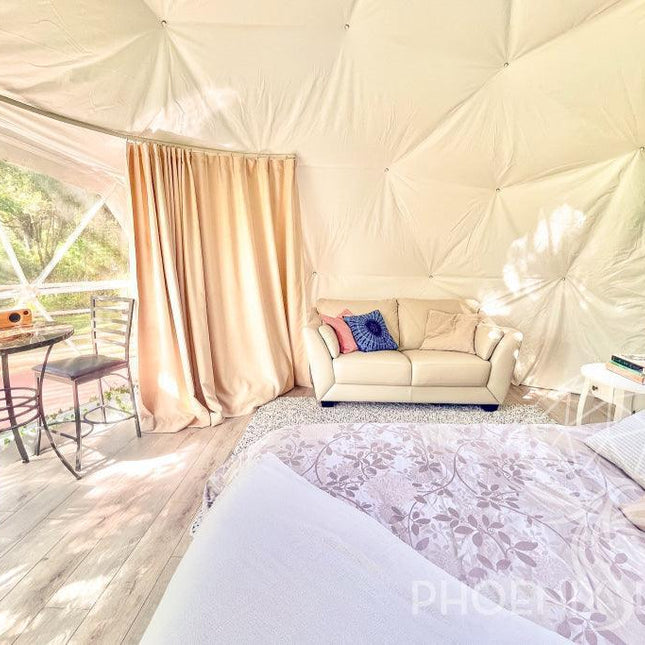 4-Season DELUXE Glamping Package Dome - 20'/6m - Phoenix Domes - Dome | Patioza