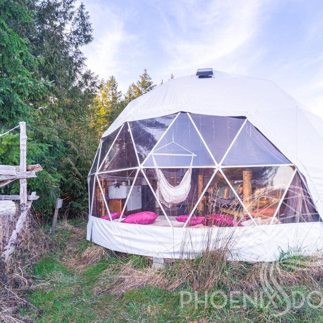 4-Season DELUXE Glamping Package Dome - 20'/6m - Phoenix Domes - Dome | Patioza