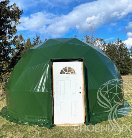 4-Season DELUXE Glamping Package Dome - 20'/6m - Phoenix Domes
