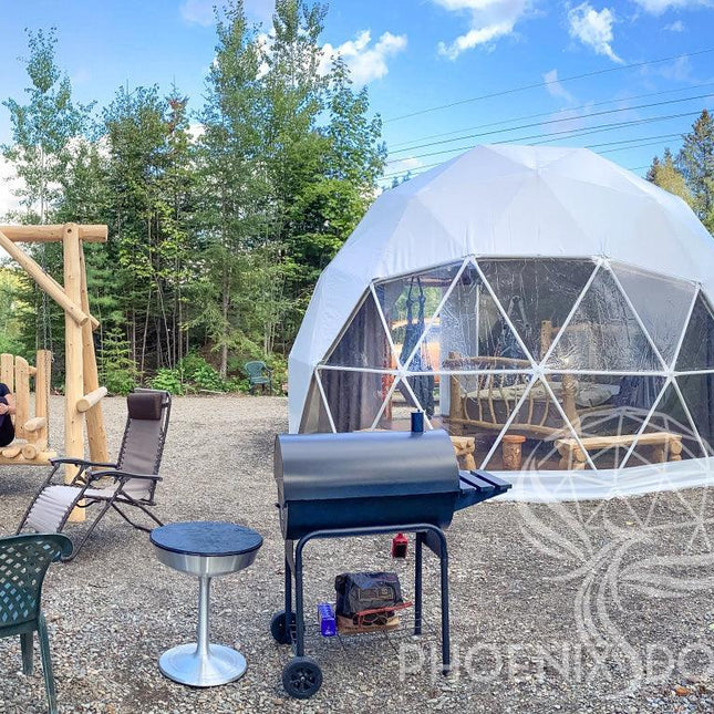 4-Season DELUXE Glamping Package Dome - 20'/6m - Phoenix Domes - Dome | Patioza