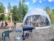 4-Season DELUXE Glamping Package Dome - 20'/6m - Phoenix Domes - Dome | Patioza