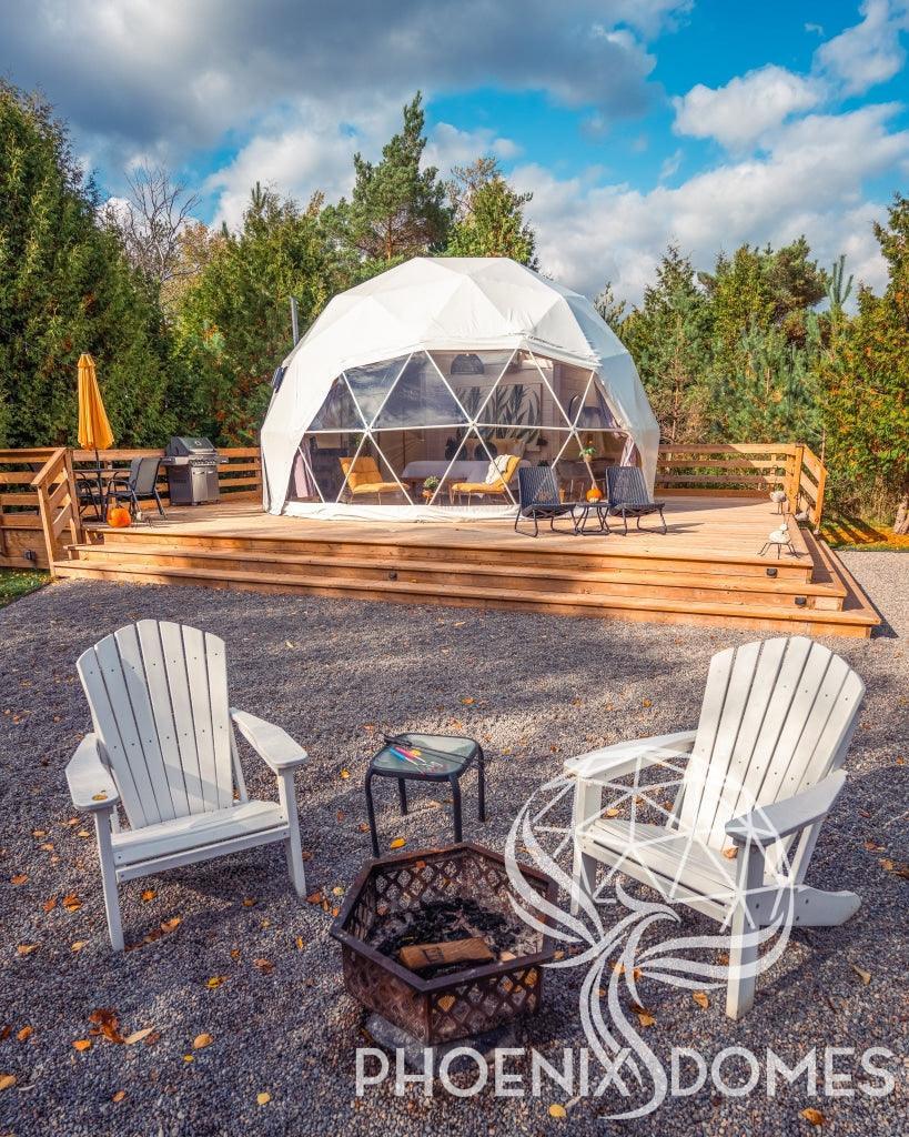 4-Season DELUXE Glamping Package Dome - 23'/7m - Phoenix Domes - Dome | Patioza