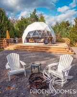 4-Season DELUXE Glamping Package Dome - 23'/7m - Phoenix Domes - Dome | Patioza