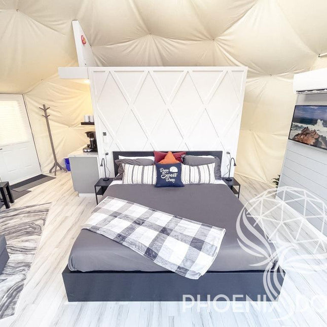 4-Season DELUXE Glamping Package Dome - 23'/7m - Phoenix Domes - Dome | Patioza