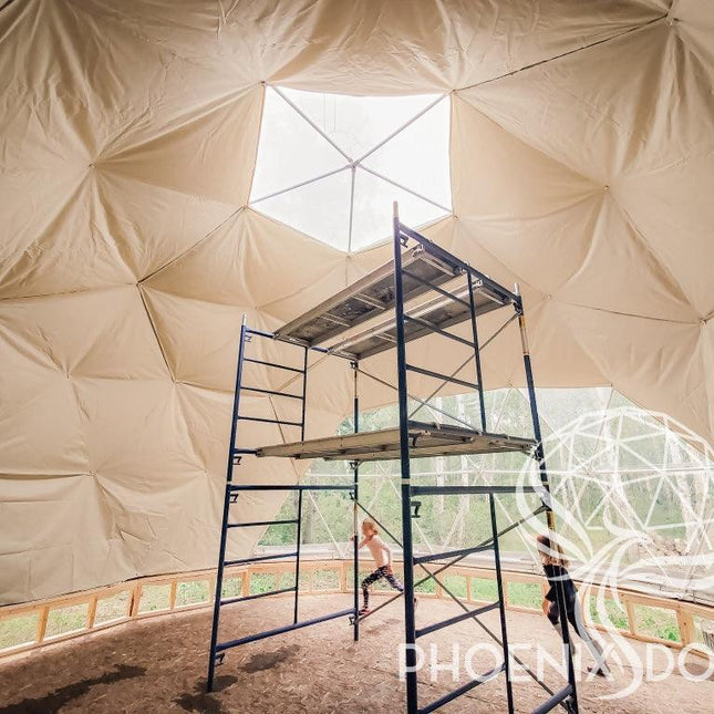 4-Season DELUXE Glamping Package Dome - 23'/7m - Phoenix Domes - Dome | Patioza