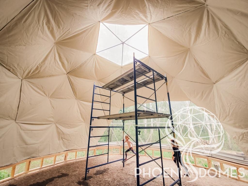 4-Season DELUXE Glamping Package Dome - 23'/7m - Phoenix Domes - Dome | Patioza