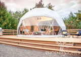 4-Season DELUXE Glamping Package Dome - 23'/7m - Phoenix Domes - Dome | Patioza