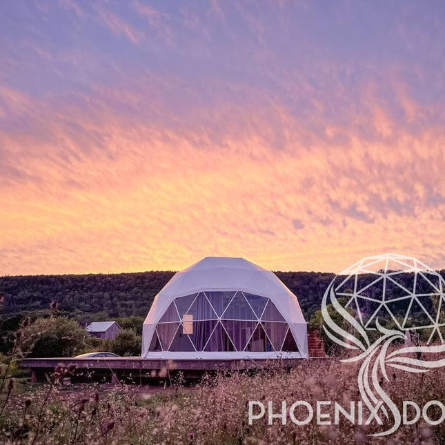 4-Season DELUXE Glamping Package Dome - 23'/7m - Phoenix Domes - Dome | Patioza