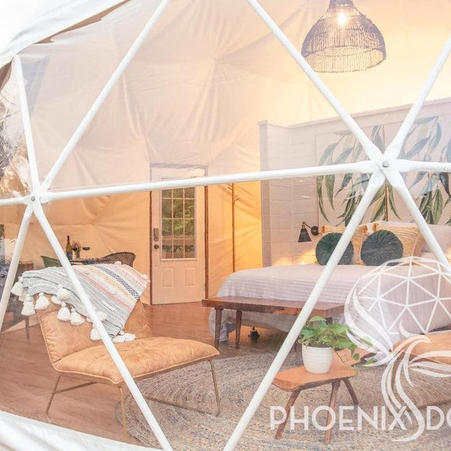 4-Season DELUXE Glamping Package Dome - 23'/7m - Phoenix Domes - Dome | Patioza