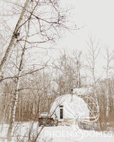 4-Season DELUXE Glamping Package Dome - 23'/7m - Phoenix Domes - Dome | Patioza