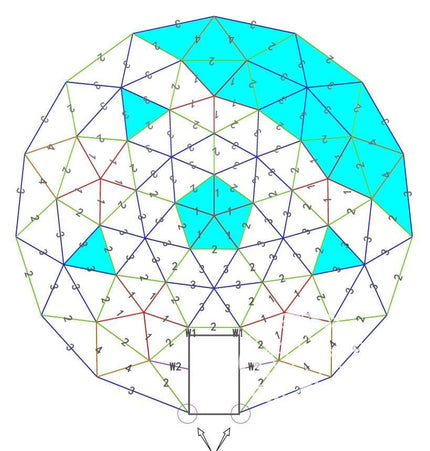 4-Season DELUXE Glamping Package Dome - 23'/7m - Phoenix Domes