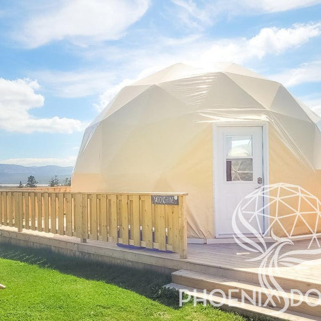 4-Season DELUXE Glamping Package Dome - 23'/7m - Phoenix Domes - Dome | Patioza