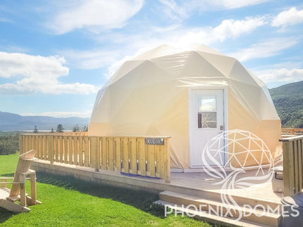4-Season DELUXE Glamping Package Dome - 23'/7m - Phoenix Domes - Dome | Patioza