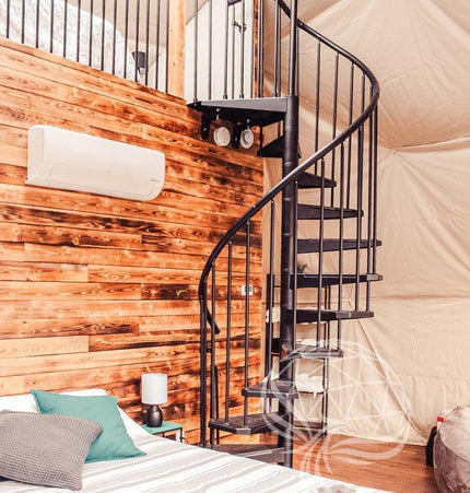 4-Season DELUXE Glamping Package Dome - 26'/8m - Phoenix Domes