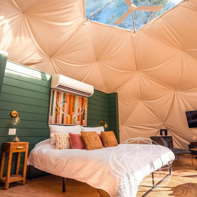 4-Season DELUXE Glamping Package Dome - 26'/8m - Phoenix Domes - Dome | Patioza