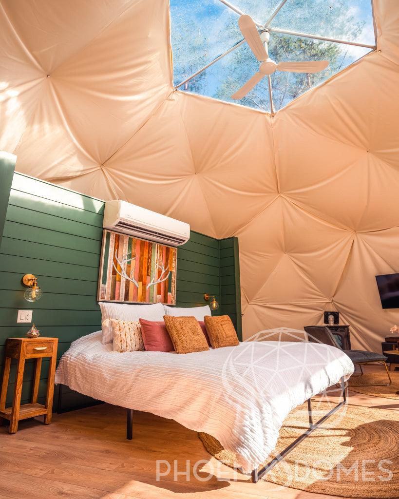 4-Season DELUXE Glamping Package Dome - 26'/8m - Phoenix Domes - Dome | Patioza