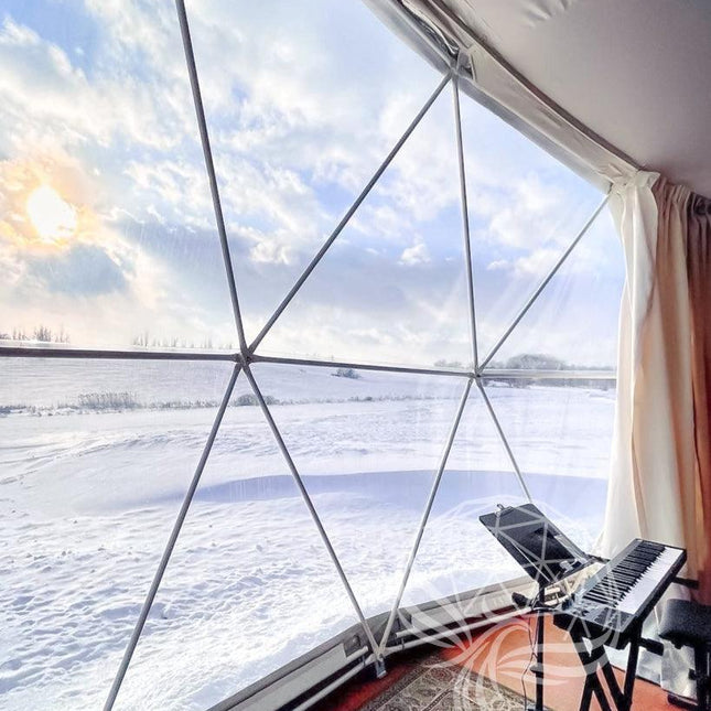 4-Season DELUXE Glamping Package Dome - 26'/8m - Phoenix Domes - Dome | Patioza