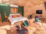 4-Season DELUXE Glamping Package Dome - 26'/8m - Phoenix Domes - Dome | Patioza