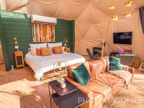 4-Season DELUXE Glamping Package Dome - 26'/8m - Phoenix Domes - Dome | Patioza
