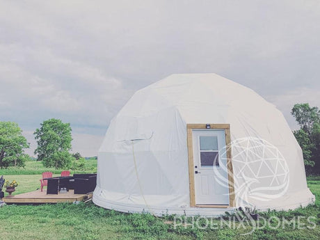 4-Season DELUXE Glamping Package Dome - 26'/8m - Phoenix Domes - Dome | Patioza