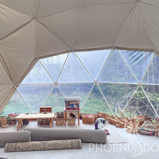 4-Season DELUXE Glamping Package Dome - 26'/8m - Phoenix Domes - Dome | Patioza