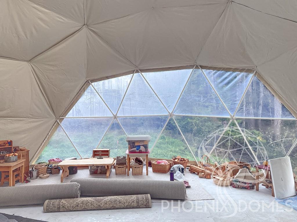 4-Season DELUXE Glamping Package Dome - 26'/8m - Phoenix Domes - Dome | Patioza