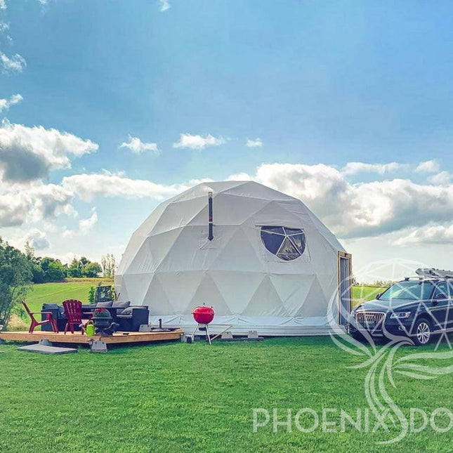 4-Season DELUXE Glamping Package Dome - 26'/8m - Phoenix Domes - Dome | Patioza