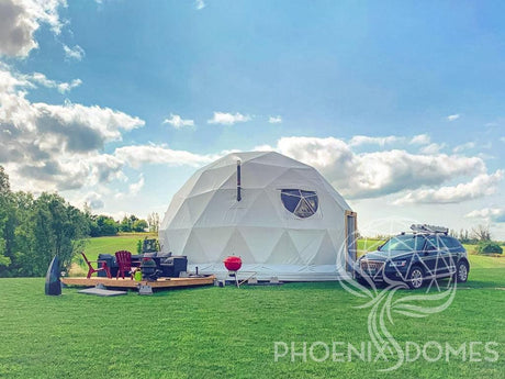 4-Season DELUXE Glamping Package Dome - 26'/8m - Phoenix Domes - Dome | Patioza