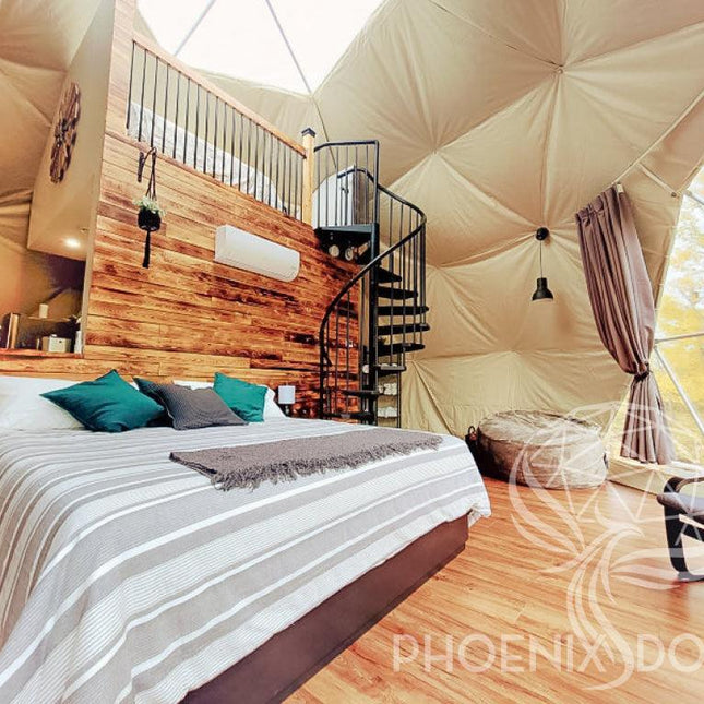 4-Season DELUXE Glamping Package Dome - 26'/8m - Phoenix Domes - Dome | Patioza